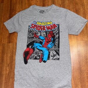 Marvel Amazing Spider-Man Gray T-Shirt